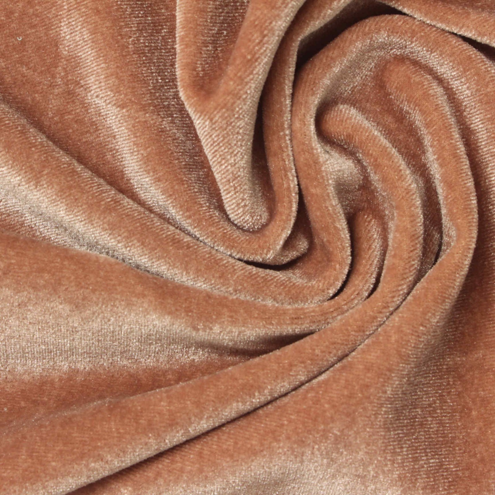 Stretch Velvet Mustard