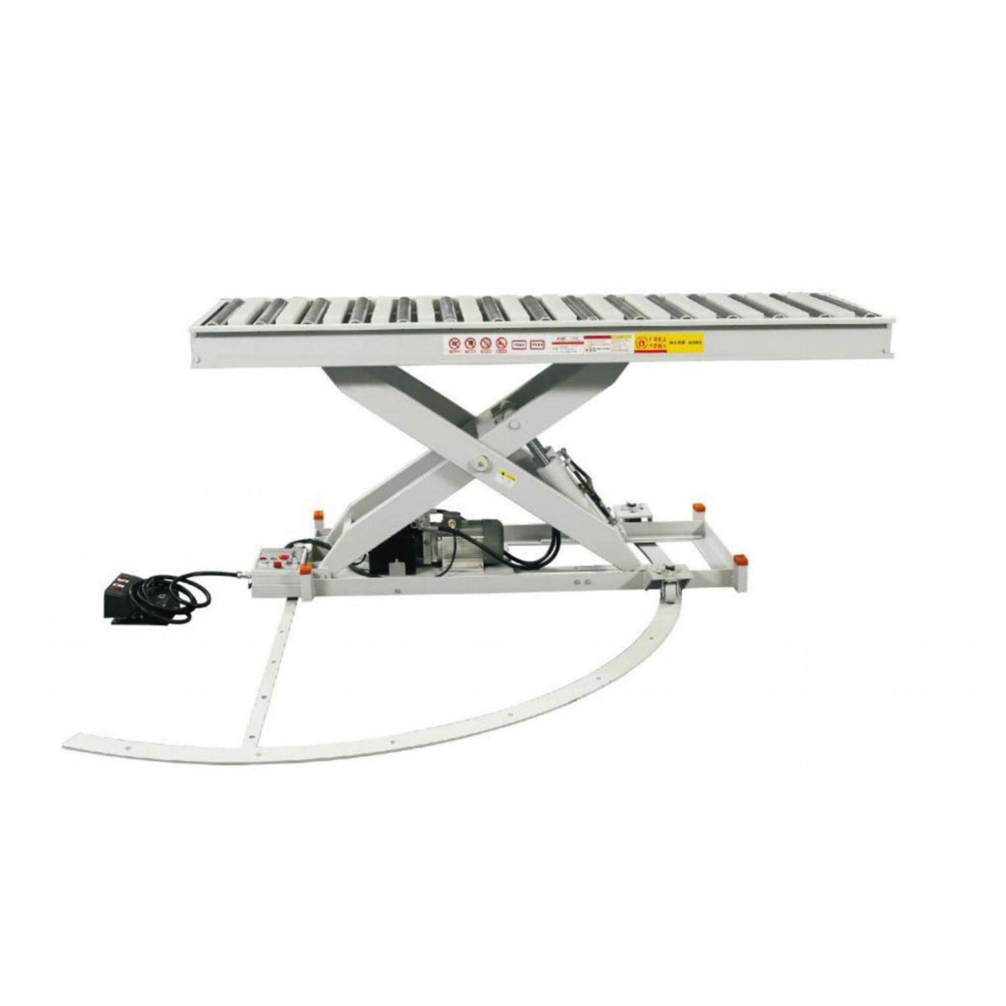 2 Ton Rotary Roller Lift Table