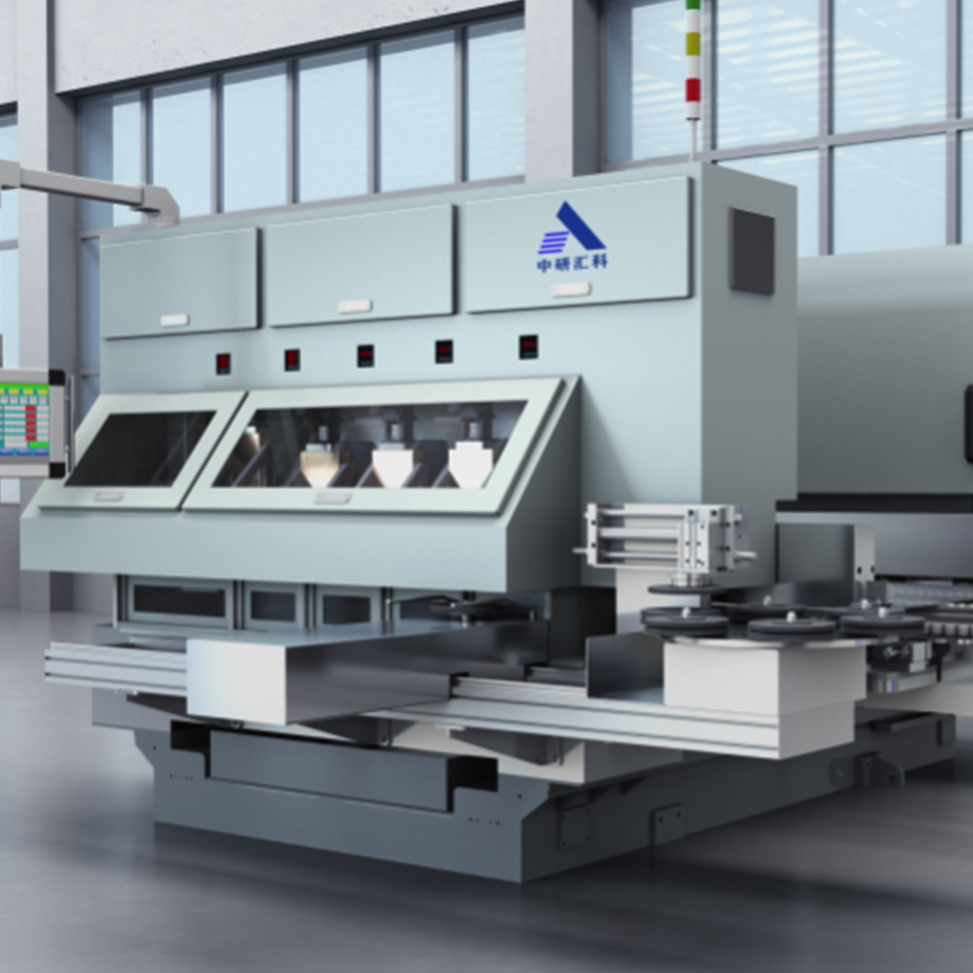 ZYMB62608-LA Glass Short-Edge Grinding Machine