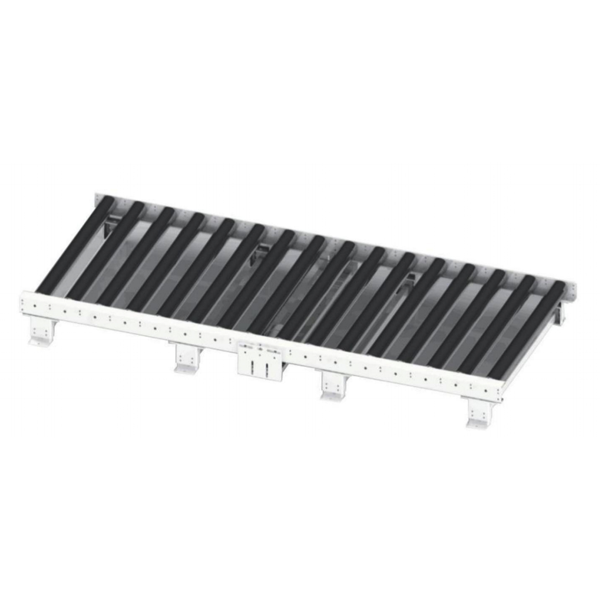 Double-Sprocket Powered Roller Conveyor