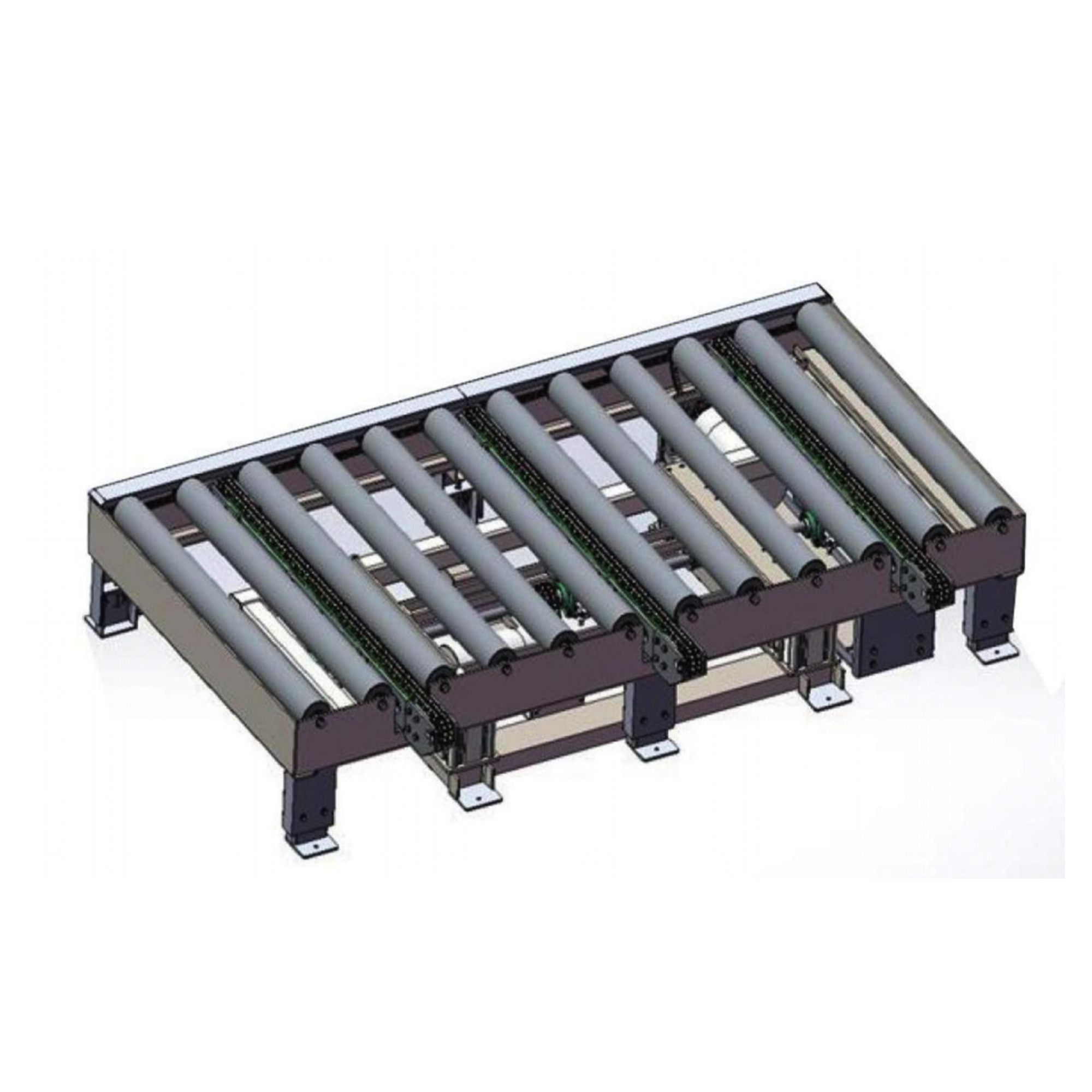 Heavy-Duty Cross Roller Conveyor