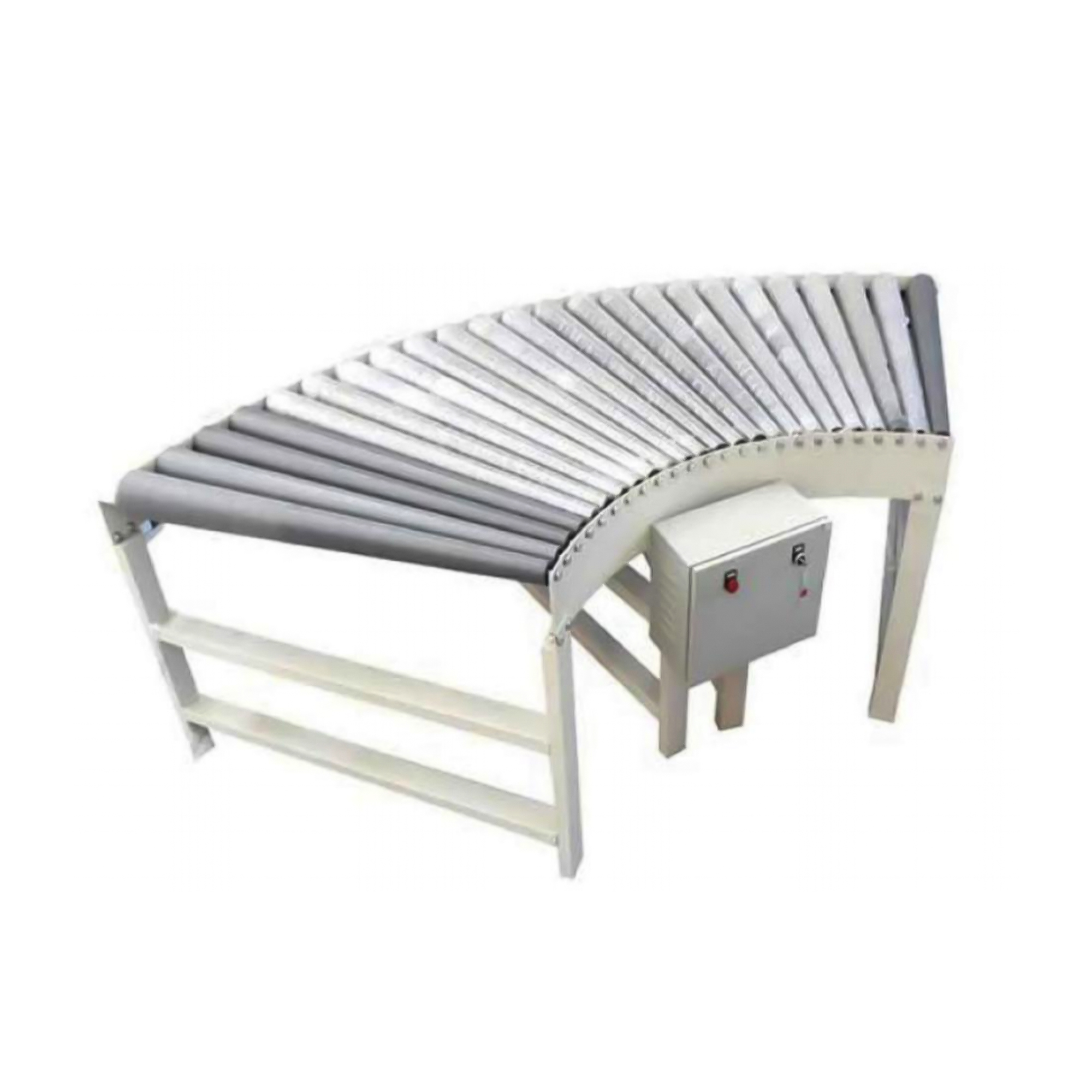 Tapered-Roller Curved Conveyor