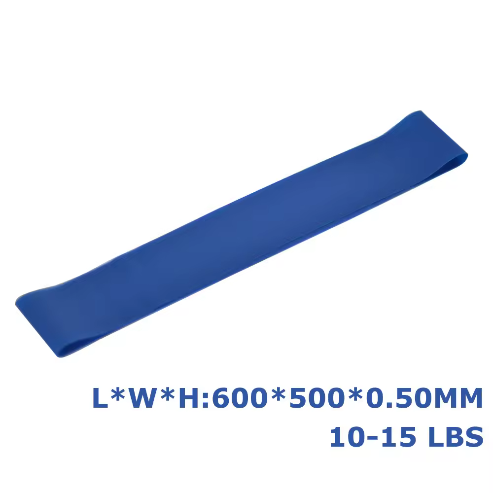 Blue resistance loop labeled 600 by 500 by 0.50 millimeters and 10 to 15 pounds