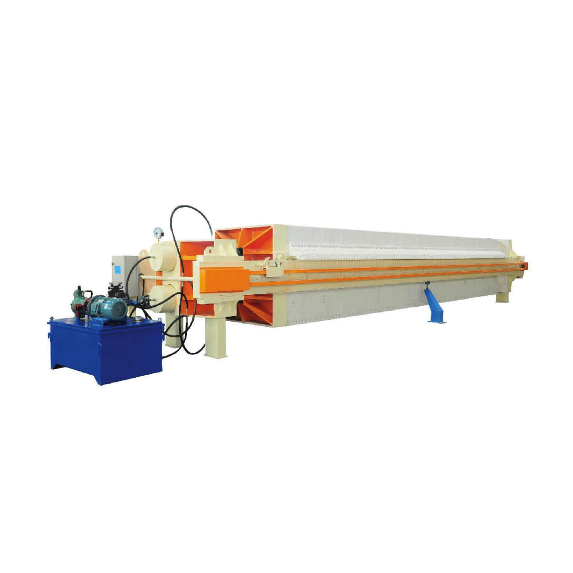 Program-Controlled Automatic High-Pressure Diaphragm Press Filter equipment image