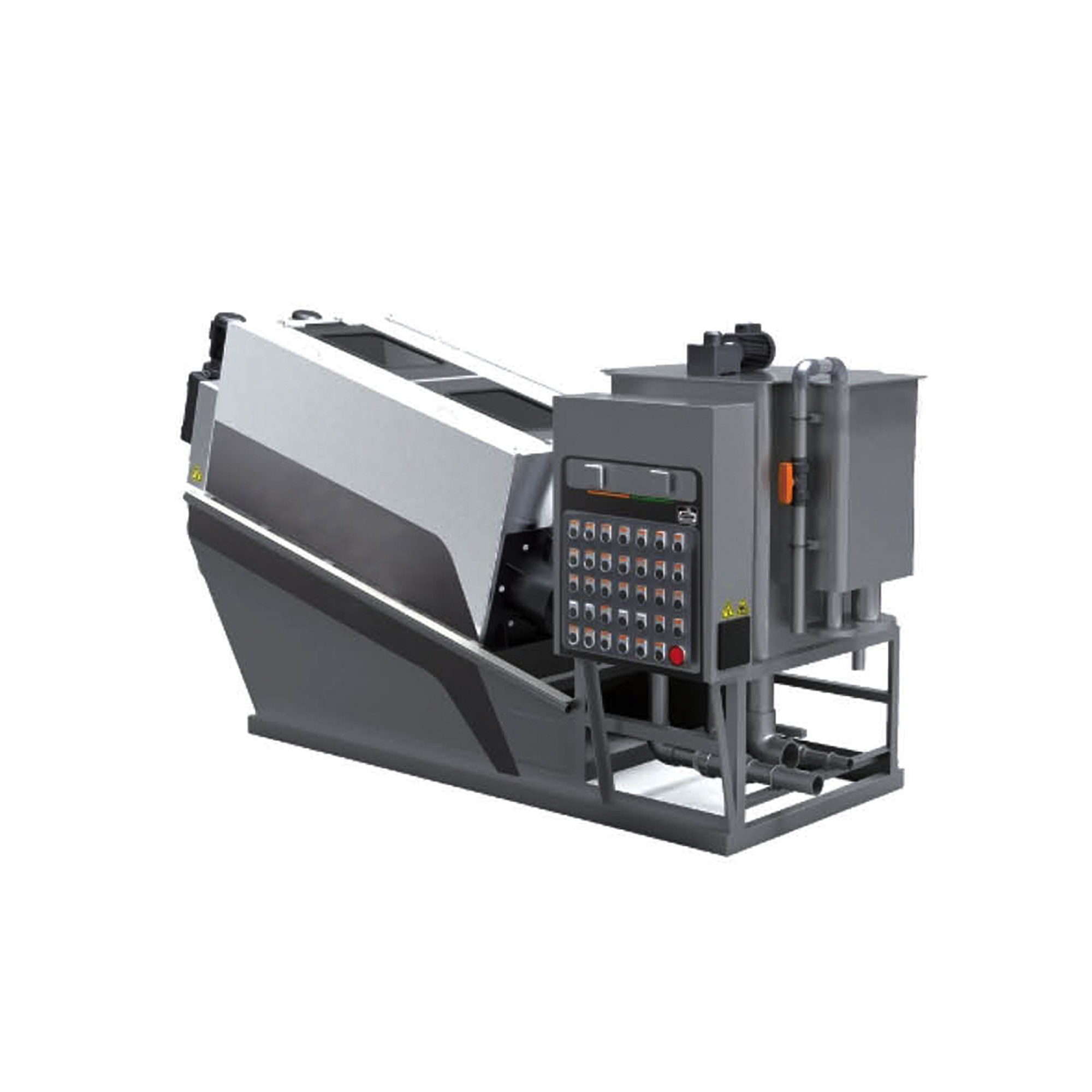 DL Series Screw Sludge Dewatering Machine (Full Stainless Steel) equipment image