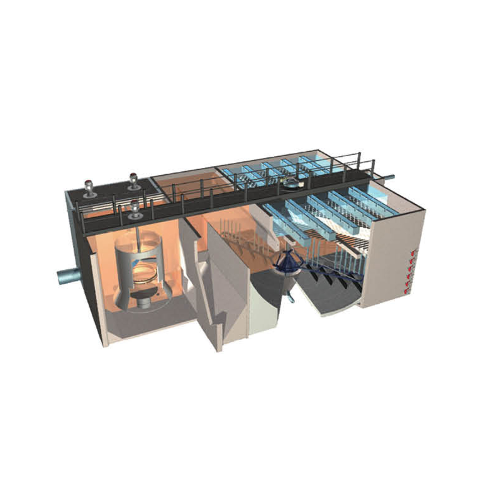 GMG Type High-Density Sedimentation Tank Sludge Scraper equipment image