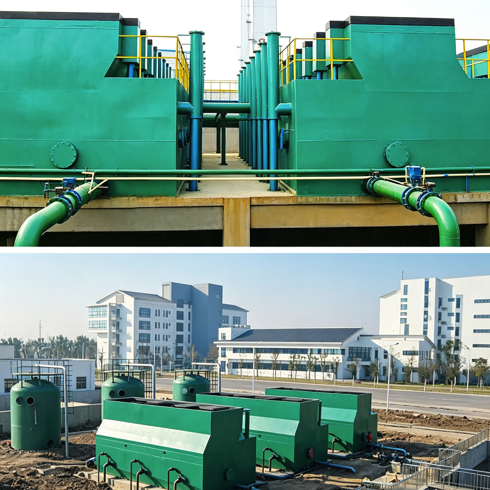 JSQ Type Integrated Fully Automatic Water Purification Unit equipment image
