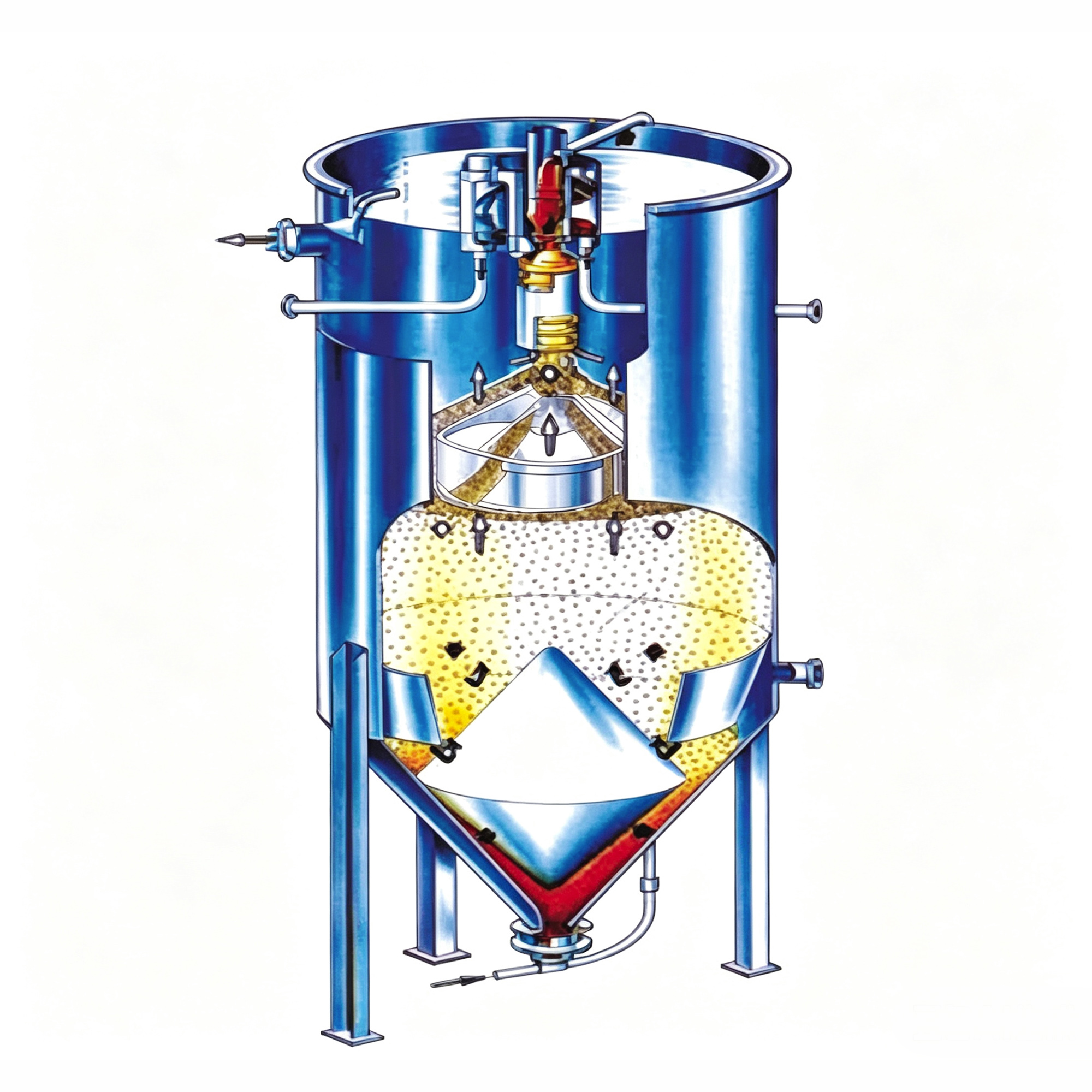 LGL Type Moving Bed Sand Filter equipment image