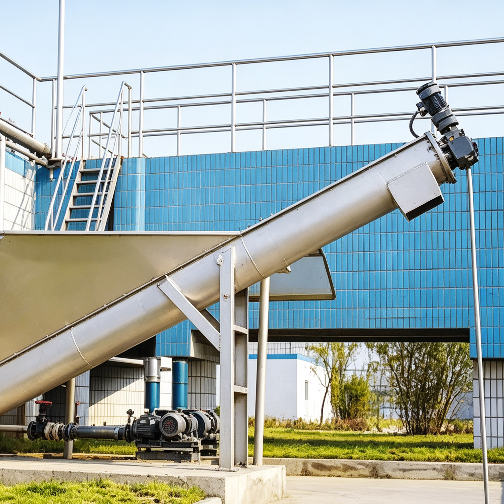 SF, LCF Spiral Sand (Coarse Particle) Water Separator equipment image