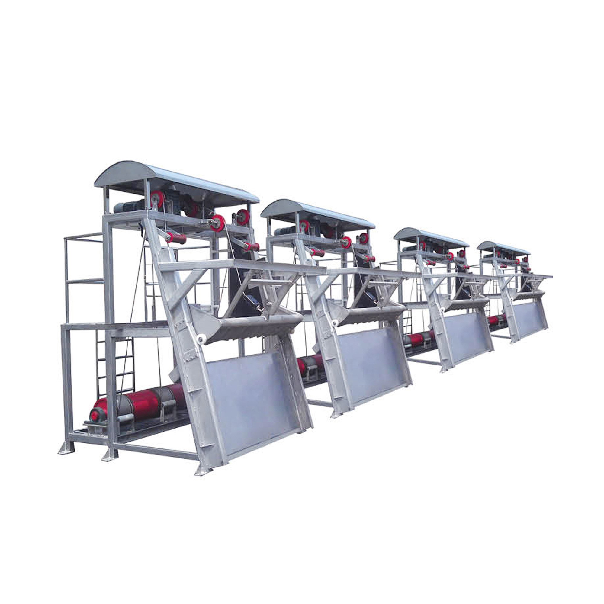 SG Wire Rope Traction Rake Bar Screen equipment image