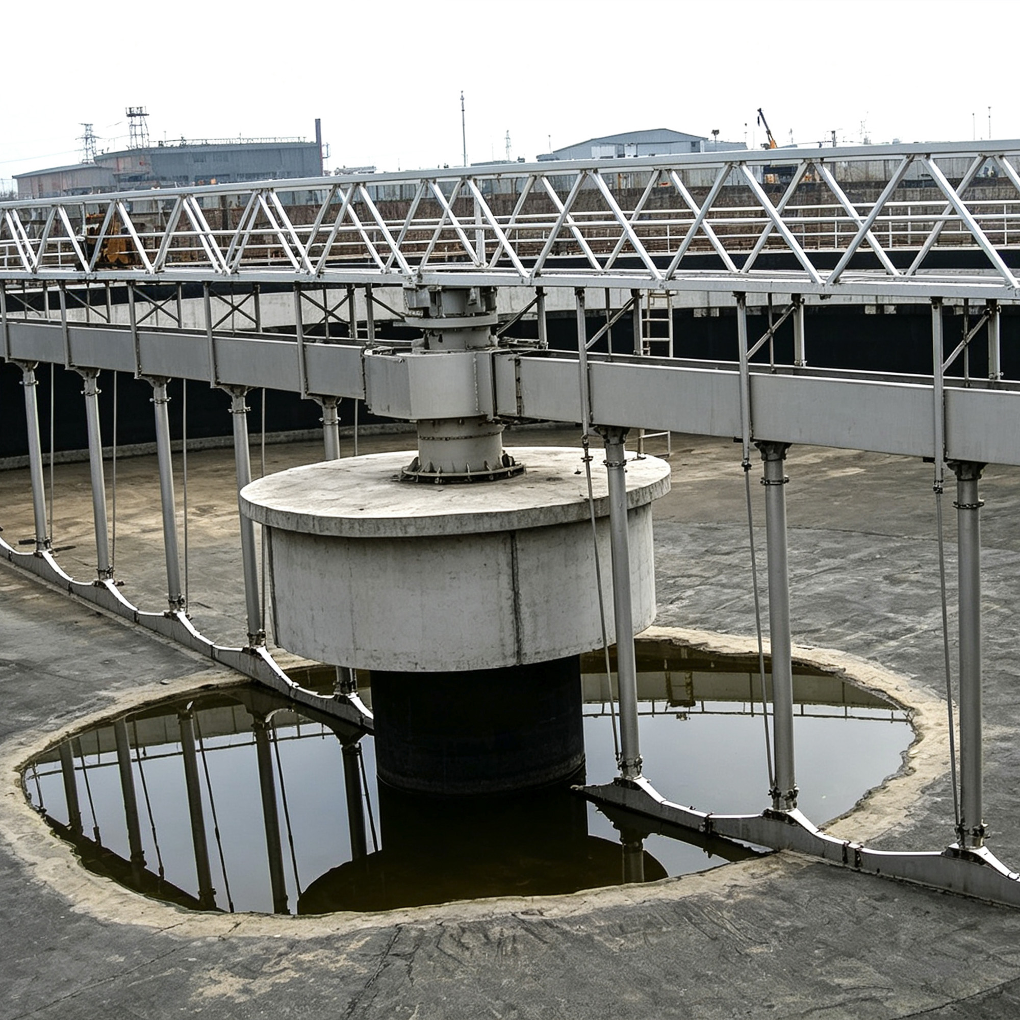 ZBX Peripheral Drive Sludge Suction Machine equipment image