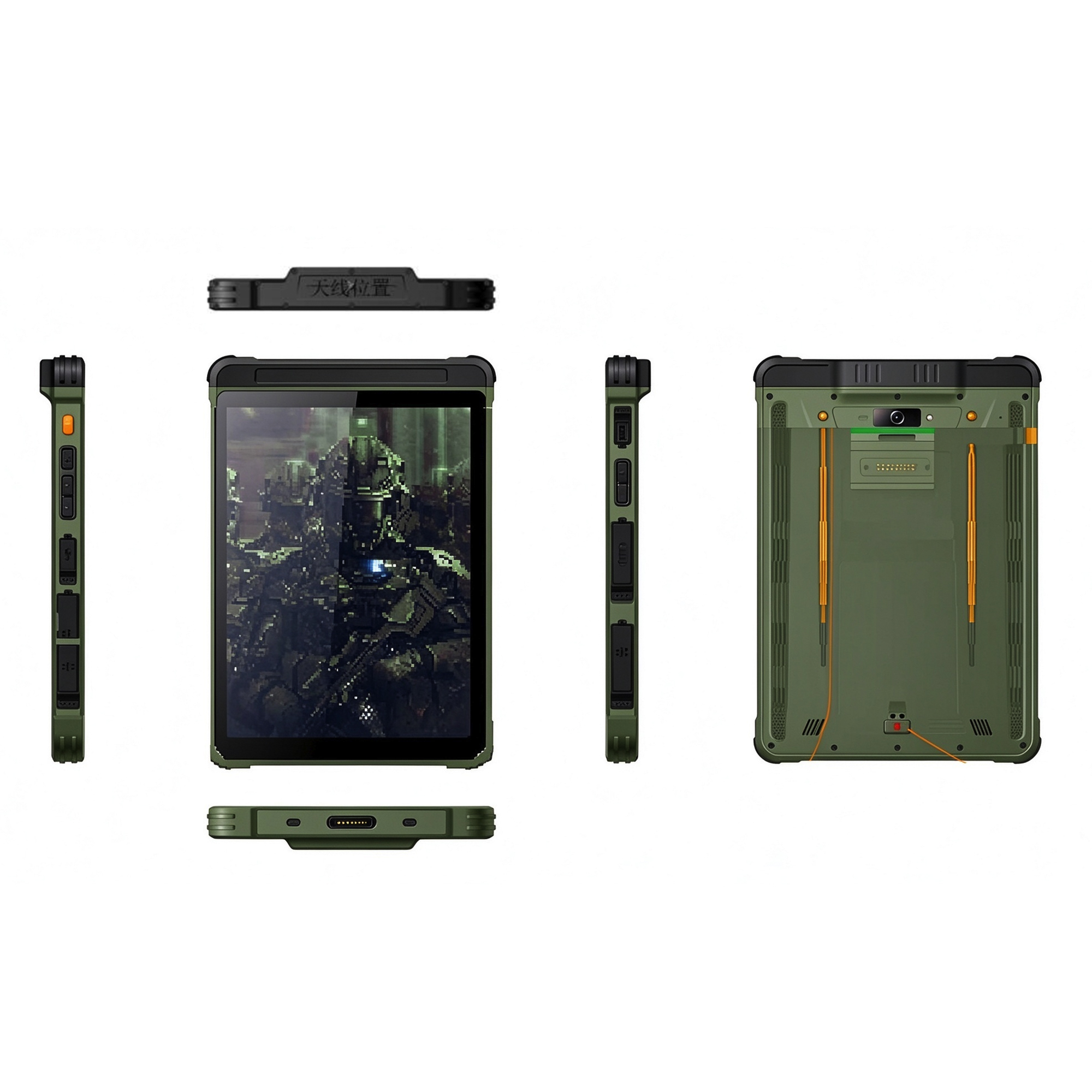 10 inch short message Spreadtrum P7885 three proof tablet product image