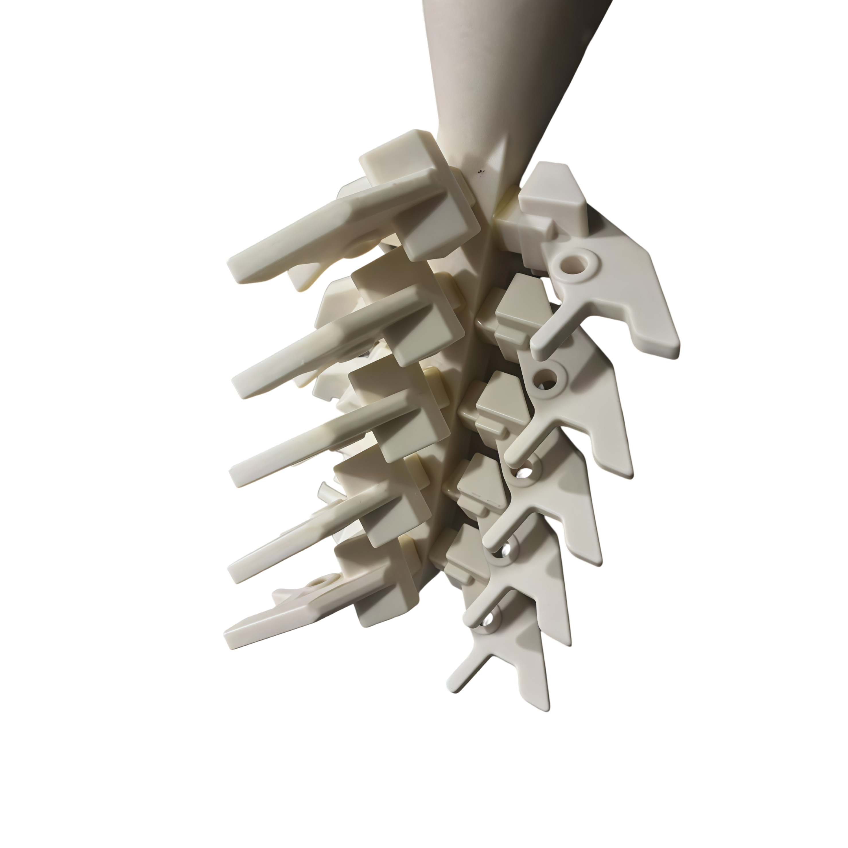 Anti-retreat counterweight — view 2