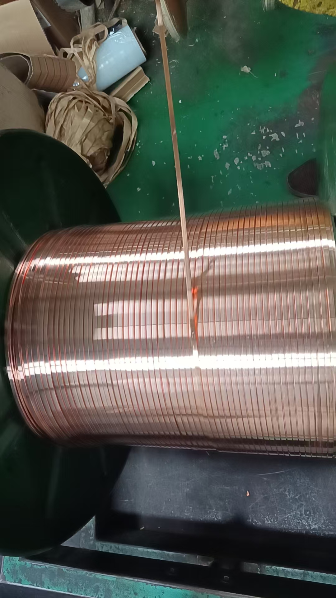 Additional spool view of Bare Copper Wire