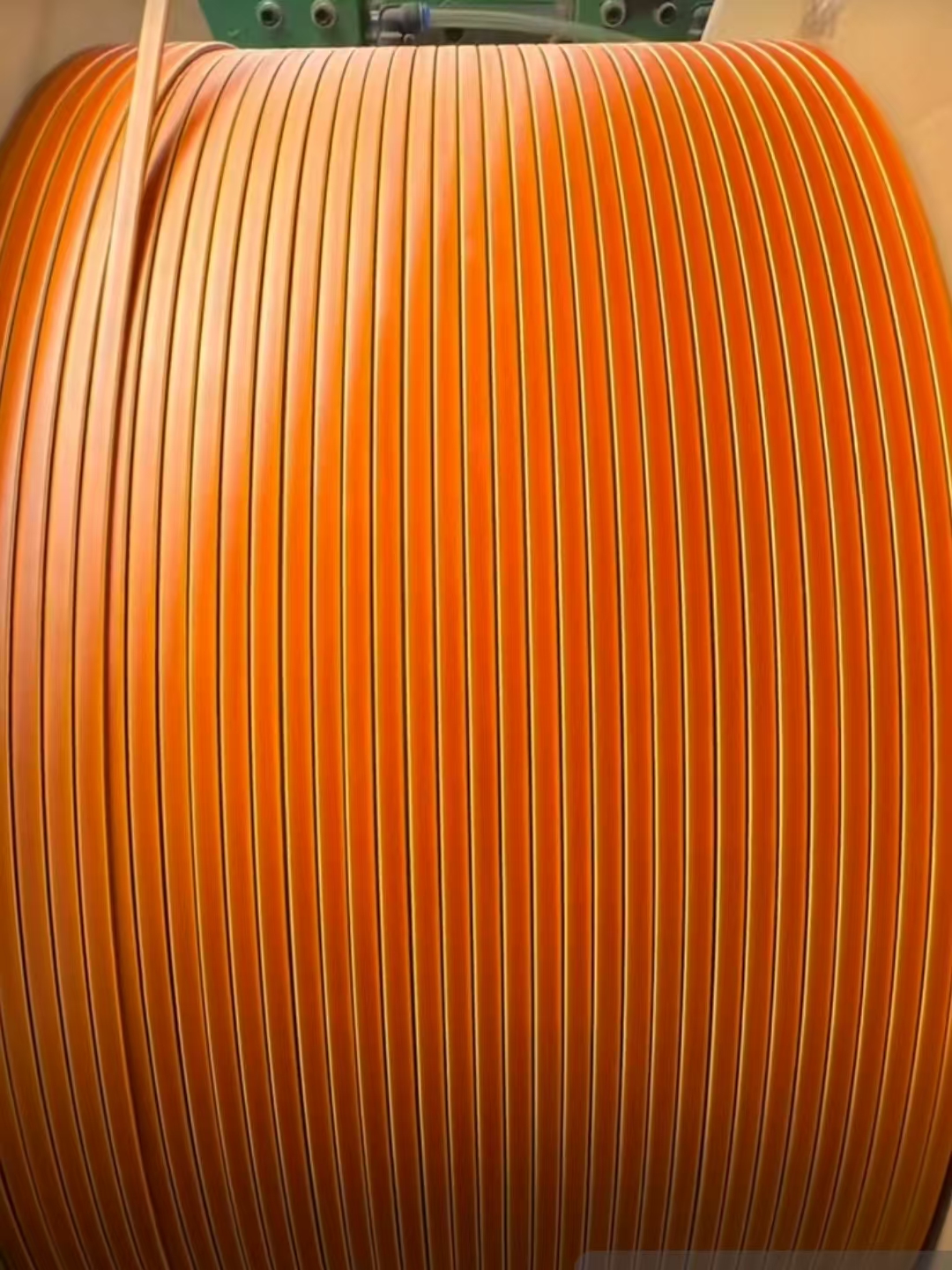 Additional spool view of Polyester-Imide Glass-Fibre-Covered Copper Wire