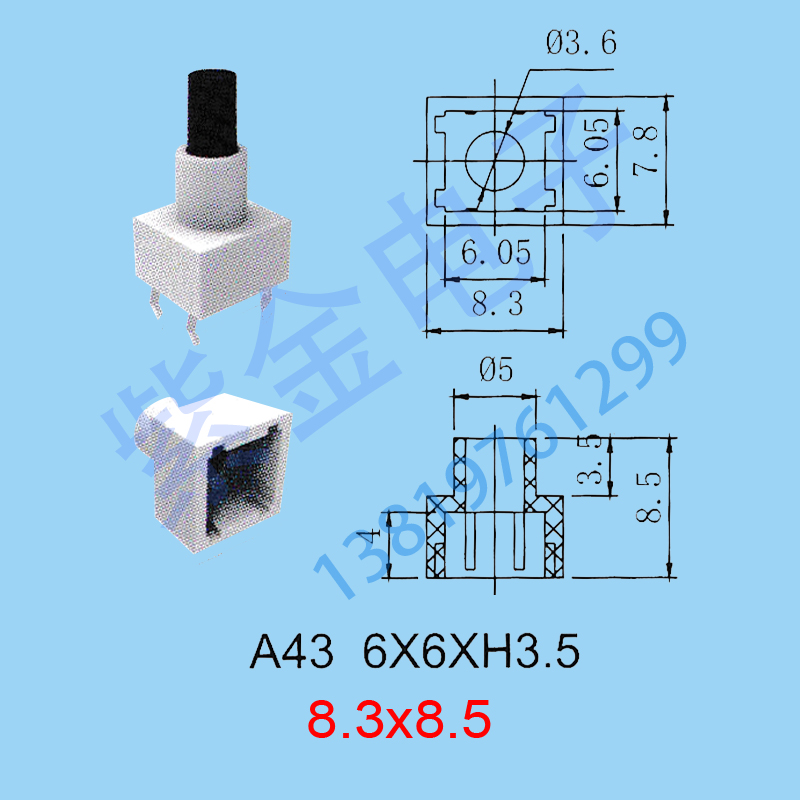 A43 1 Key Caps