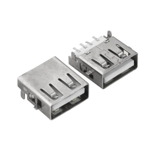 USB2.0AF 沉板贴板式带耳 USB Connectors