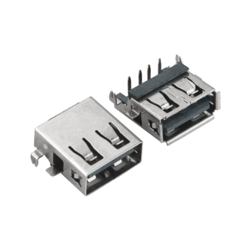 USB2.0AF 沉板3.9MM插板式 USB Connectors