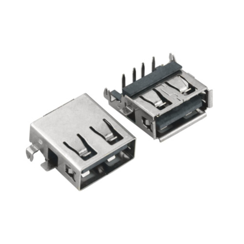 USB2.0AF 沉板4.9MM插板式 USB Connectors