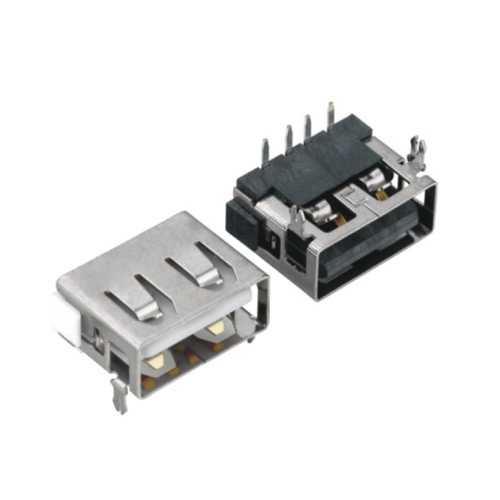 USB2.0AF 90度插板10.0*6.5H USB Connectors