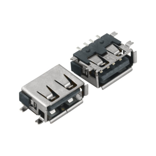 USB2.0AF 90度贴板10.0*6.8H USB Connectors