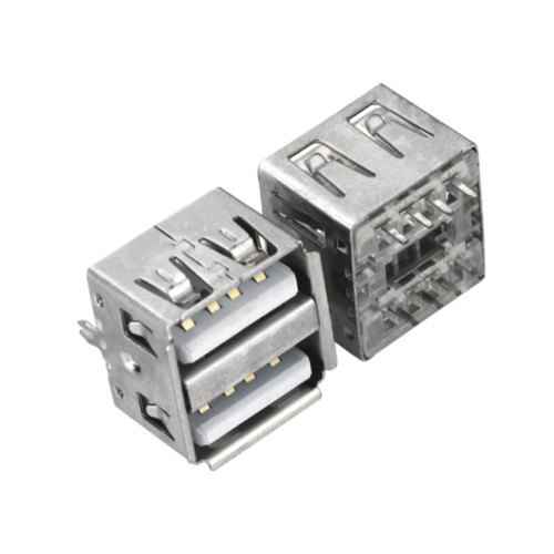 USB2.0AF 双层直插10.5MM长 USB Connectors