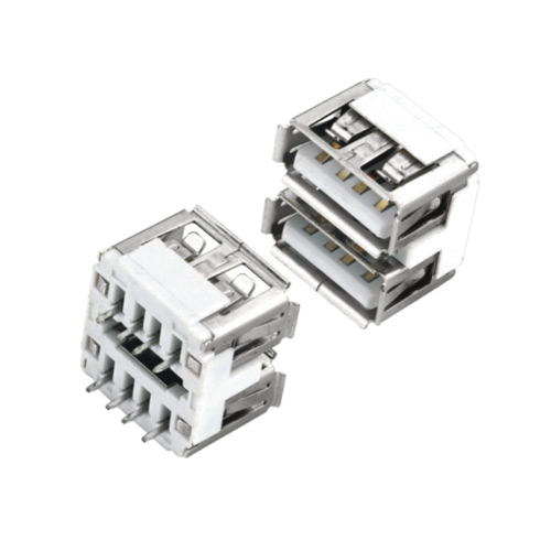 USB2.0AF 双层组合式 USB Connectors