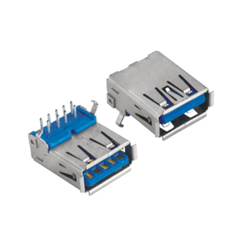 USB3.0AF 90度插板式 USB Connectors