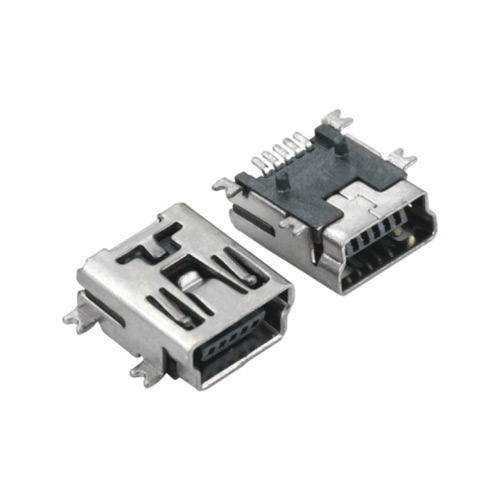 MINI USB 5PIN母座贴板式 USB Connectors