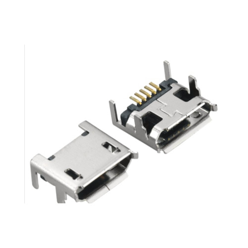 MICRO 5PIN 母座4插/贴板式 USB Connectors