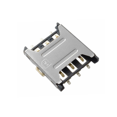 SIM 6PINNANO 抽拉式卡座 SD / SIM Card Sockets