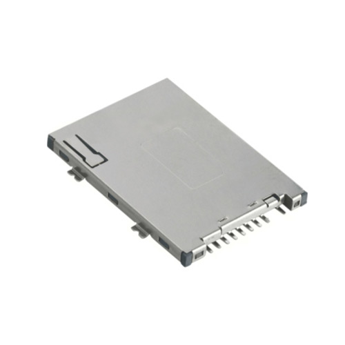 SIM 8+1PIN PUSH卡座巨航版 SD / SIM Card Sockets