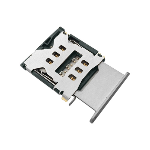 MICRO/NANO SIM卡座6PIN带卡托 SD / SIM Card Sockets