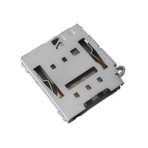 NANO SIM卡座6PIN带卡托 SD / SIM Card Sockets