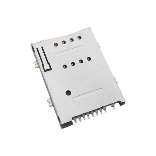 SIM8+1PIN自弹式卡座 SD / SIM Card Sockets