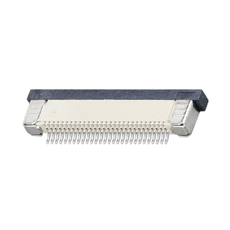 0.5mm间距H2.0抽屉式下接 FPC / FFC Connectors