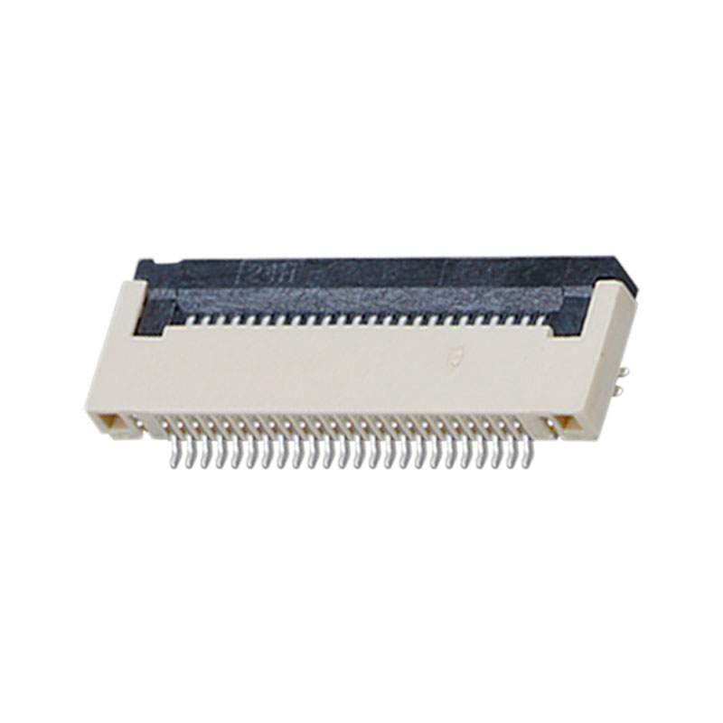 0.5mm间距H2.0翻盖式 FPC / FFC Connectors