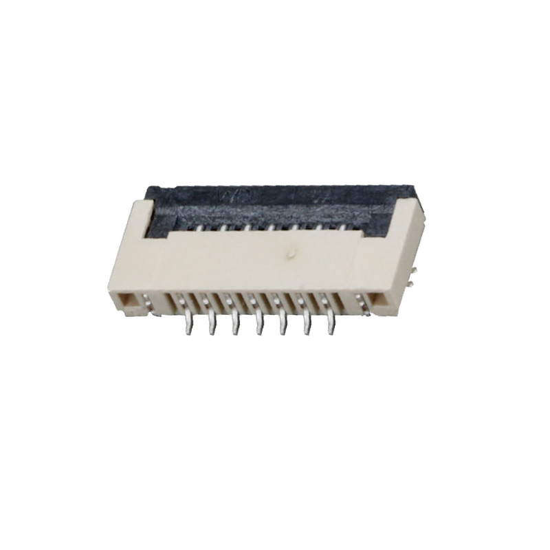 1.0mm间距H2.0翻盖式 FPC / FFC Connectors