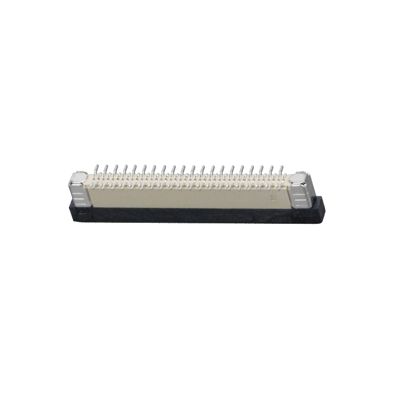 1.0mm间距H2.5错位立贴 FPC / FFC Connectors