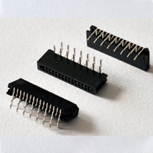 FPC1.0间距双面卧式弯针正(反)脚连接器 FPC / FFC Connectors