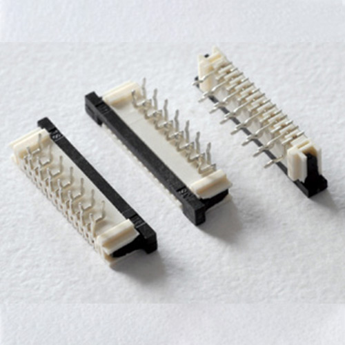 卧式弯针上接正(反)脚-FPC1.0连接器 FPC / FFC Connectors