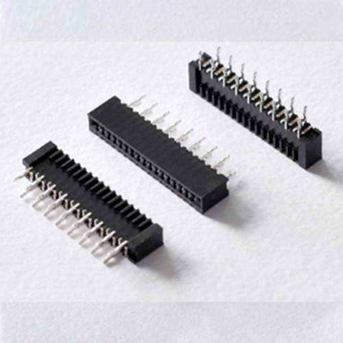 双面立式直针正(反)脚-FPC1.0连接器 FPC / FFC Connectors