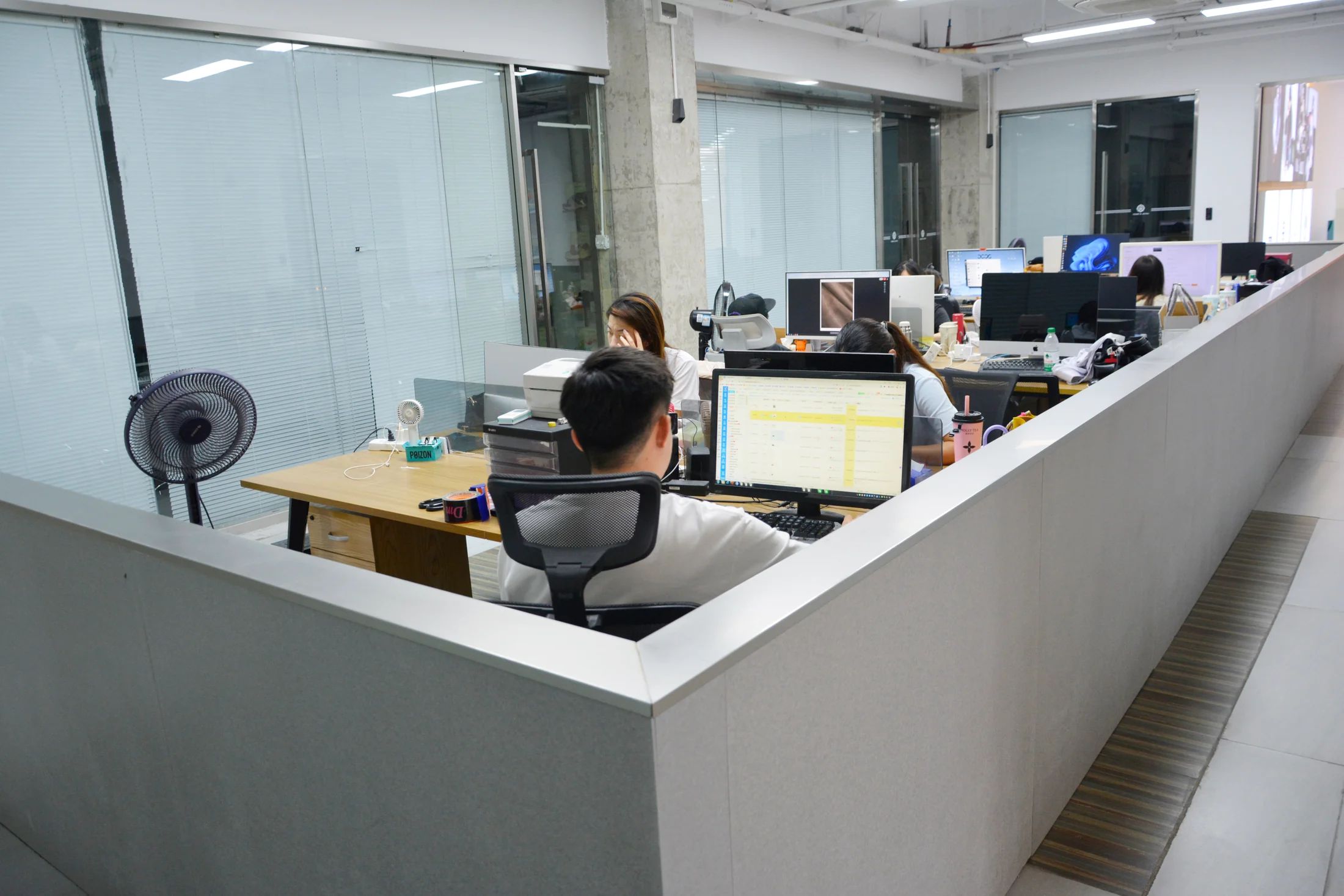 Customer supplied view of the Guangzhou office