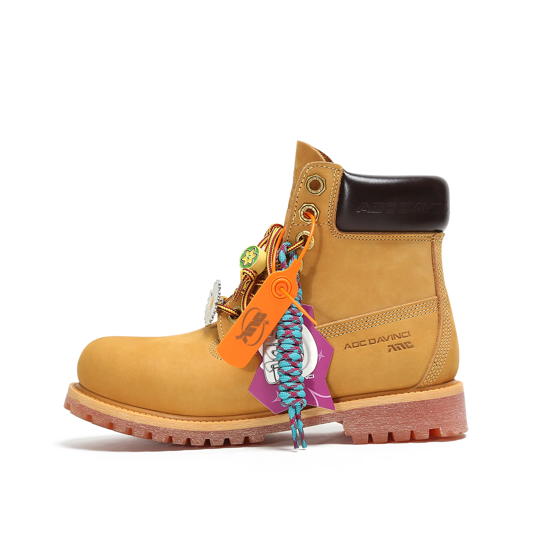 ADC359 Nubuck Martin Boot, customer supplied view 2