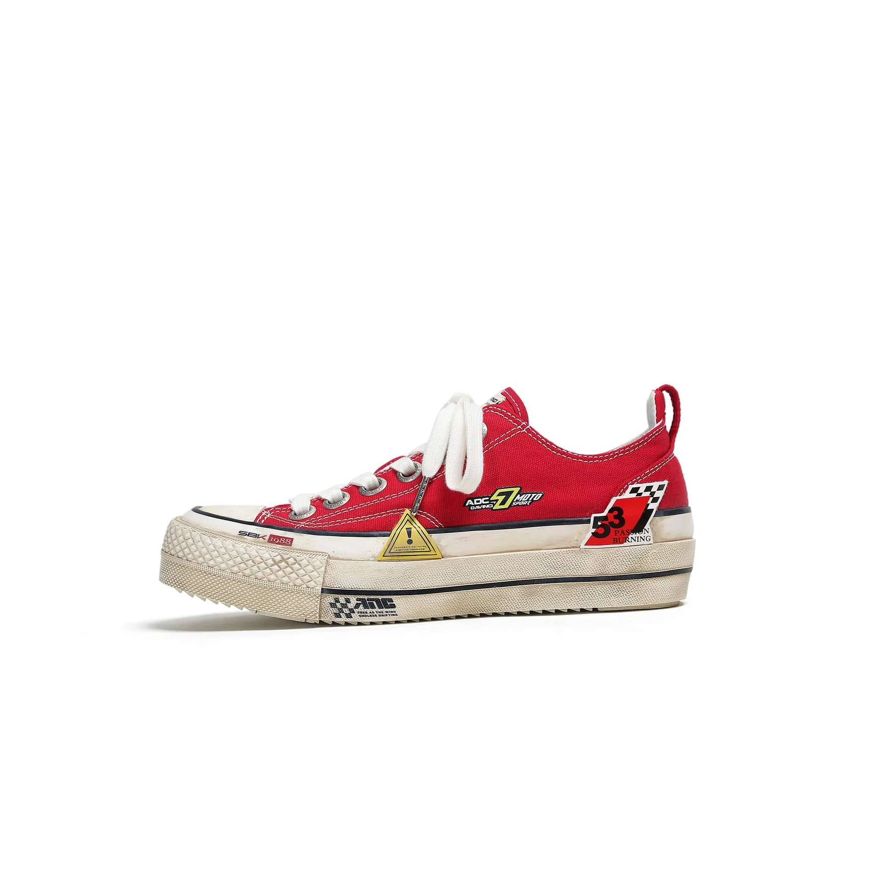 ADC380 Racing Canvas Shoe, customer supplied view 2