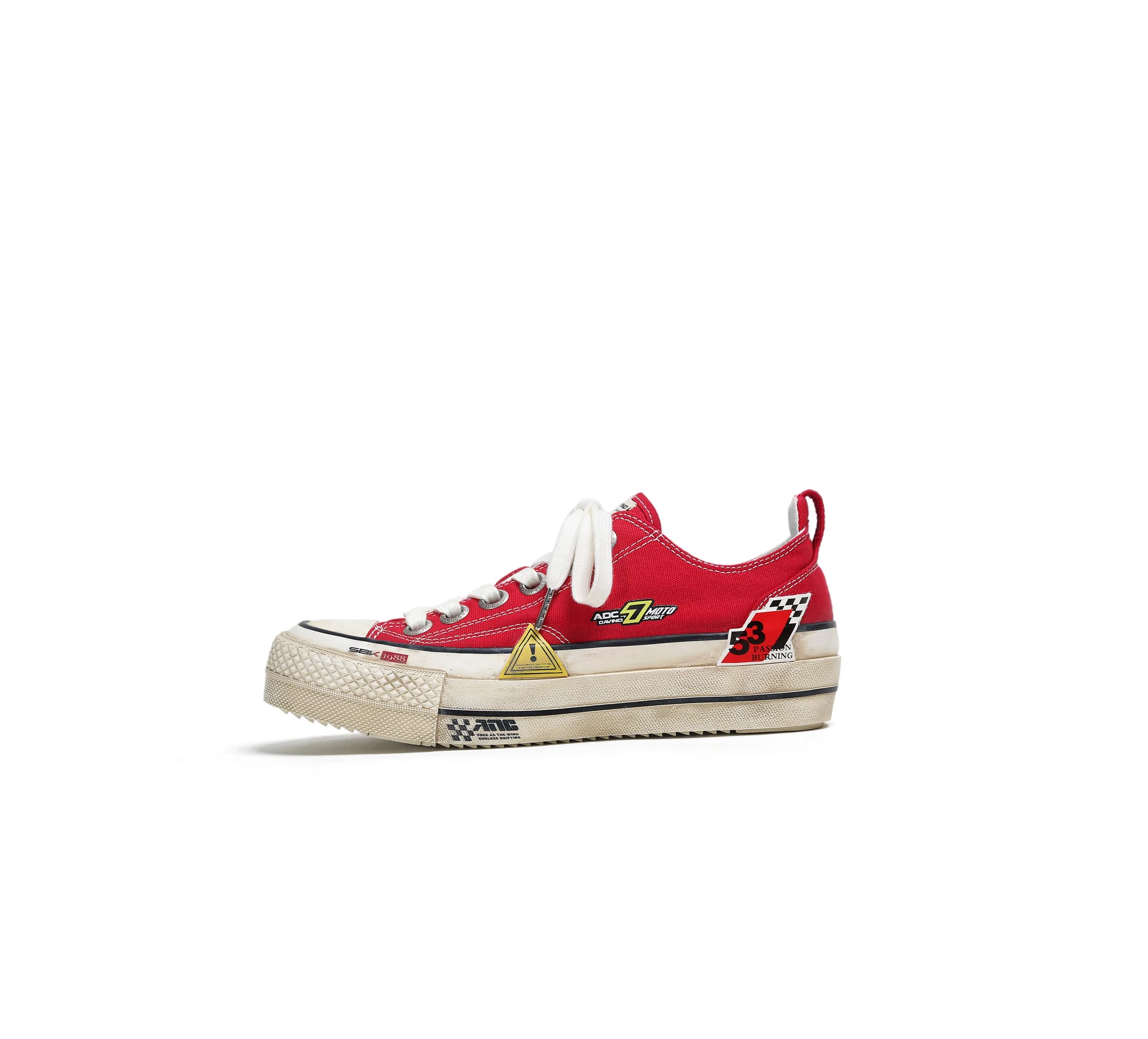 ADC380 Racing Canvas Shoe — customer supplied product photograph