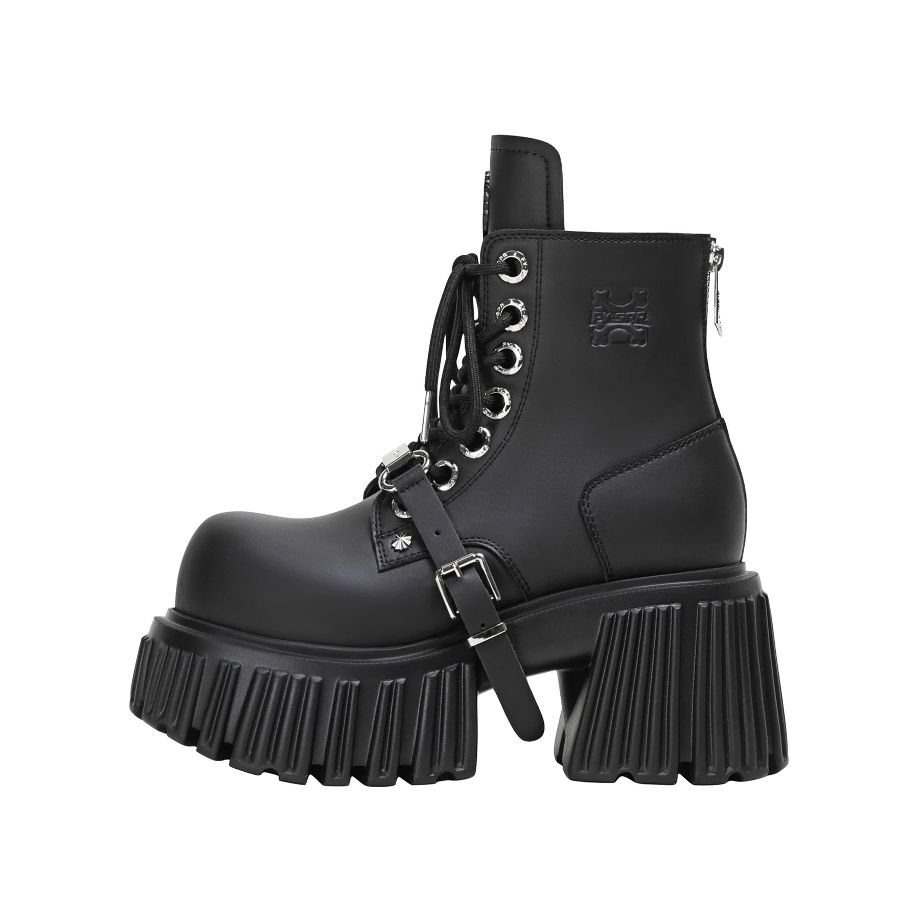 FY590 Buckle Detail Martin Boot, customer supplied view 2