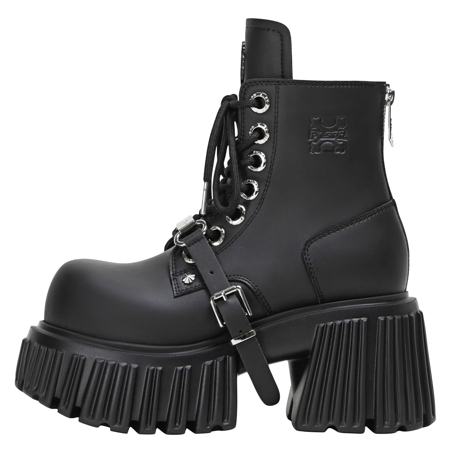 FY590 Buckle Detail Martin Boot — customer supplied product photograph