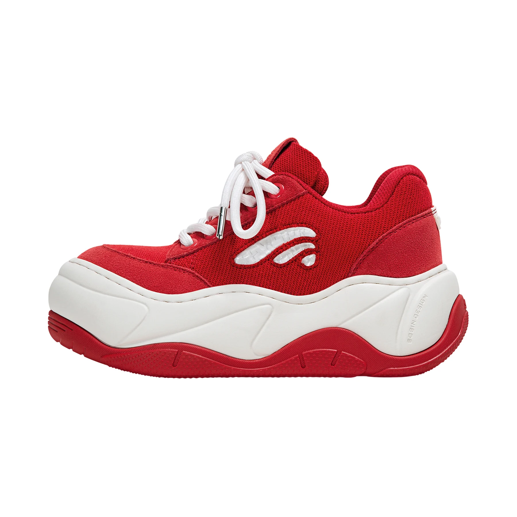 FY896-1 Wave-Sole Chunky Shoe, customer supplied view 2
