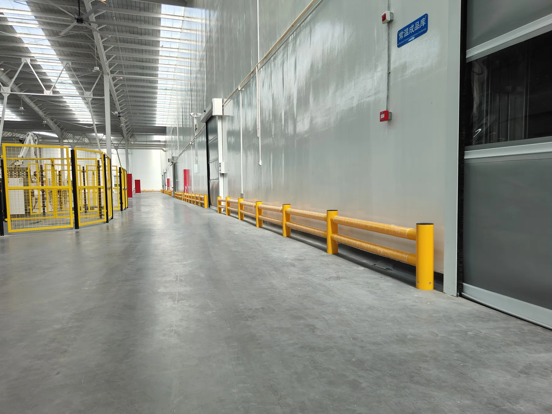 Guardrail installation view 04